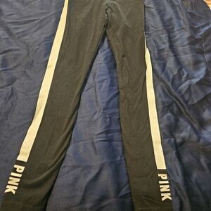 PINK Victoria's Secret Black Leggings